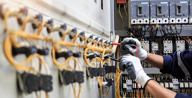 Professional Electrician technician working in Highland, MD
